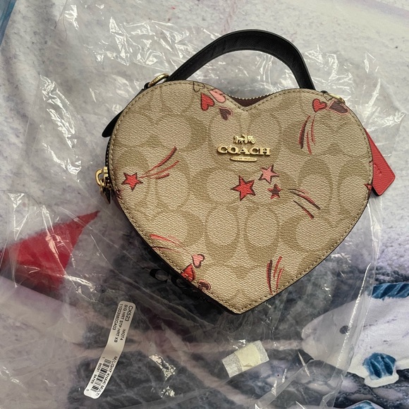 Coach Handbags - Coach Heart crossbody